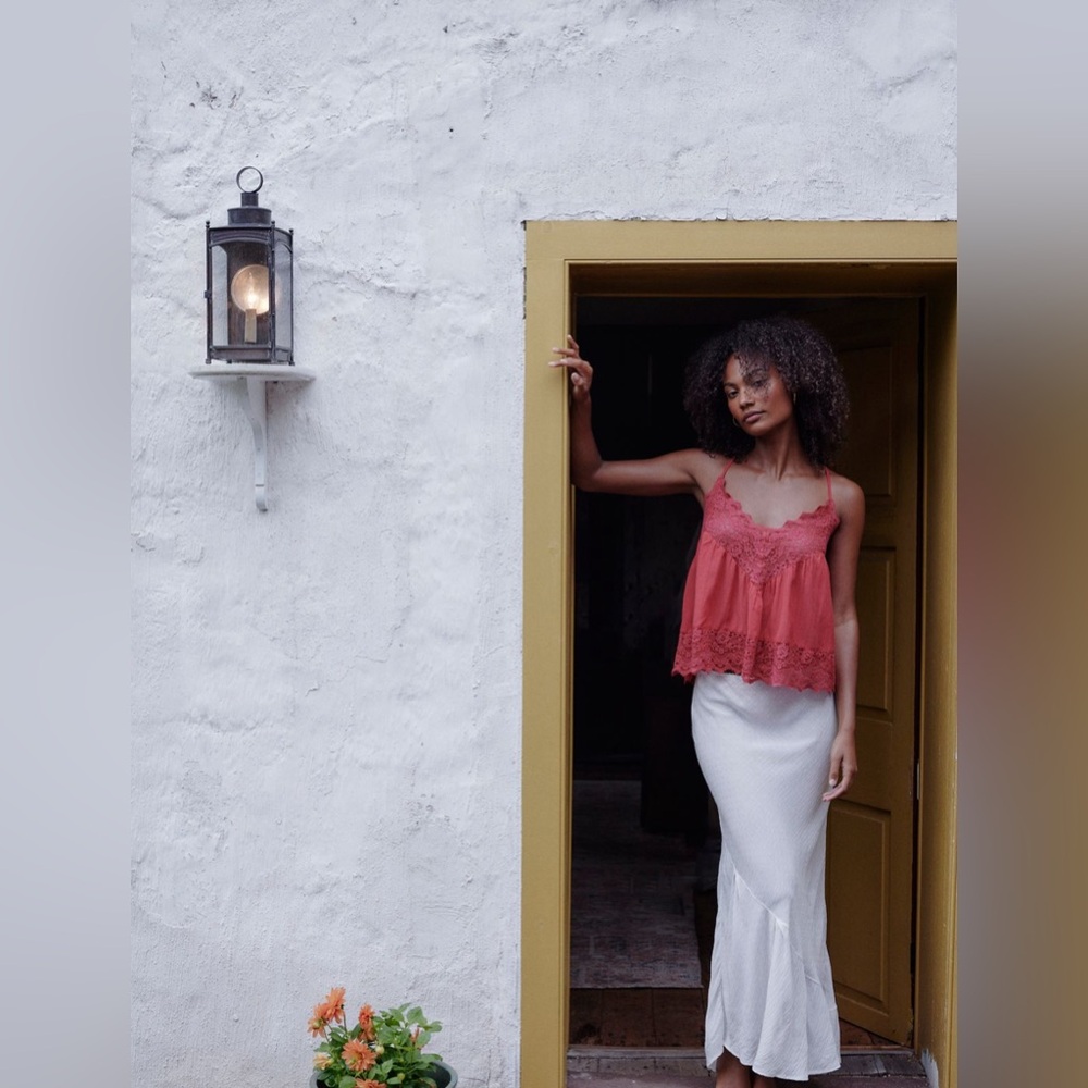 NWT Free People Intimately Sweet On You Bias Half Slip - Picture 4 of 8